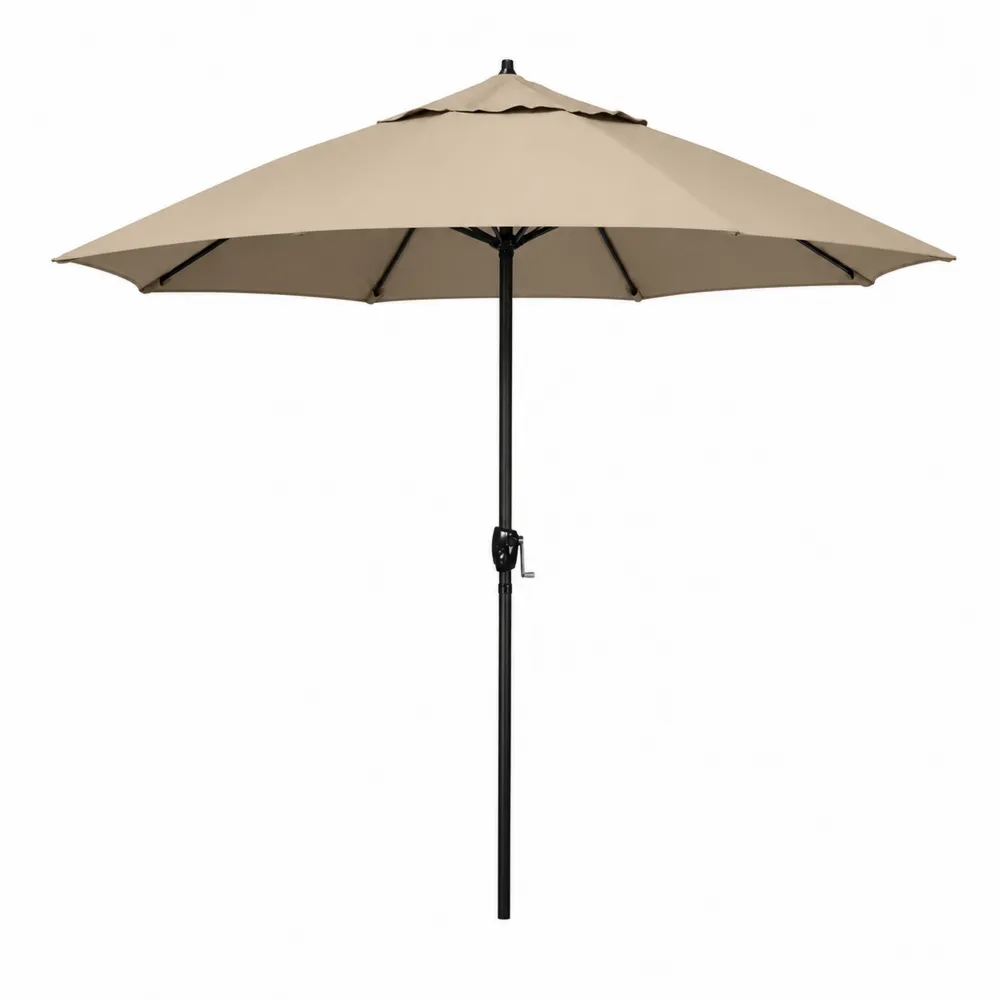 Parasol ogrodowy aluminiowy piaskowy 300 cm