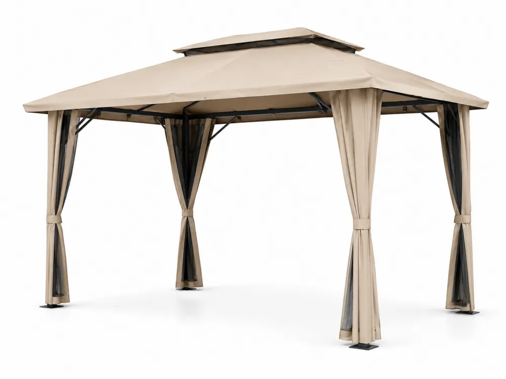 Metall Pavillon 3x4m Polyester