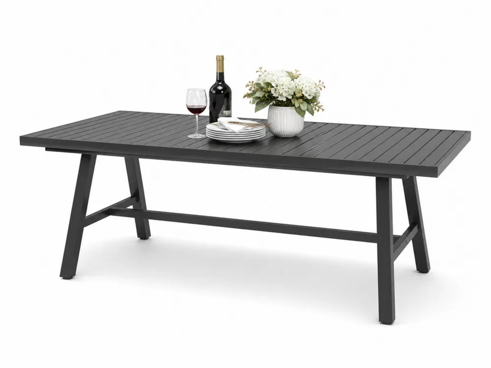 Garten-Esstisch Aluminium