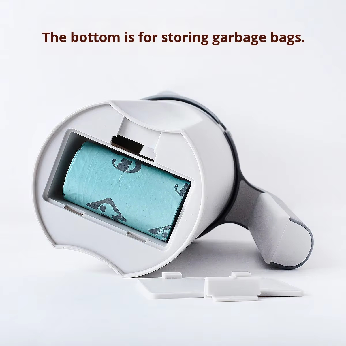 Top Seller Eco-friendly Plastic Integrated Detachable Deep Shovel Holder Portable Cat Toilet Cleaning Litter Sifter Scoop