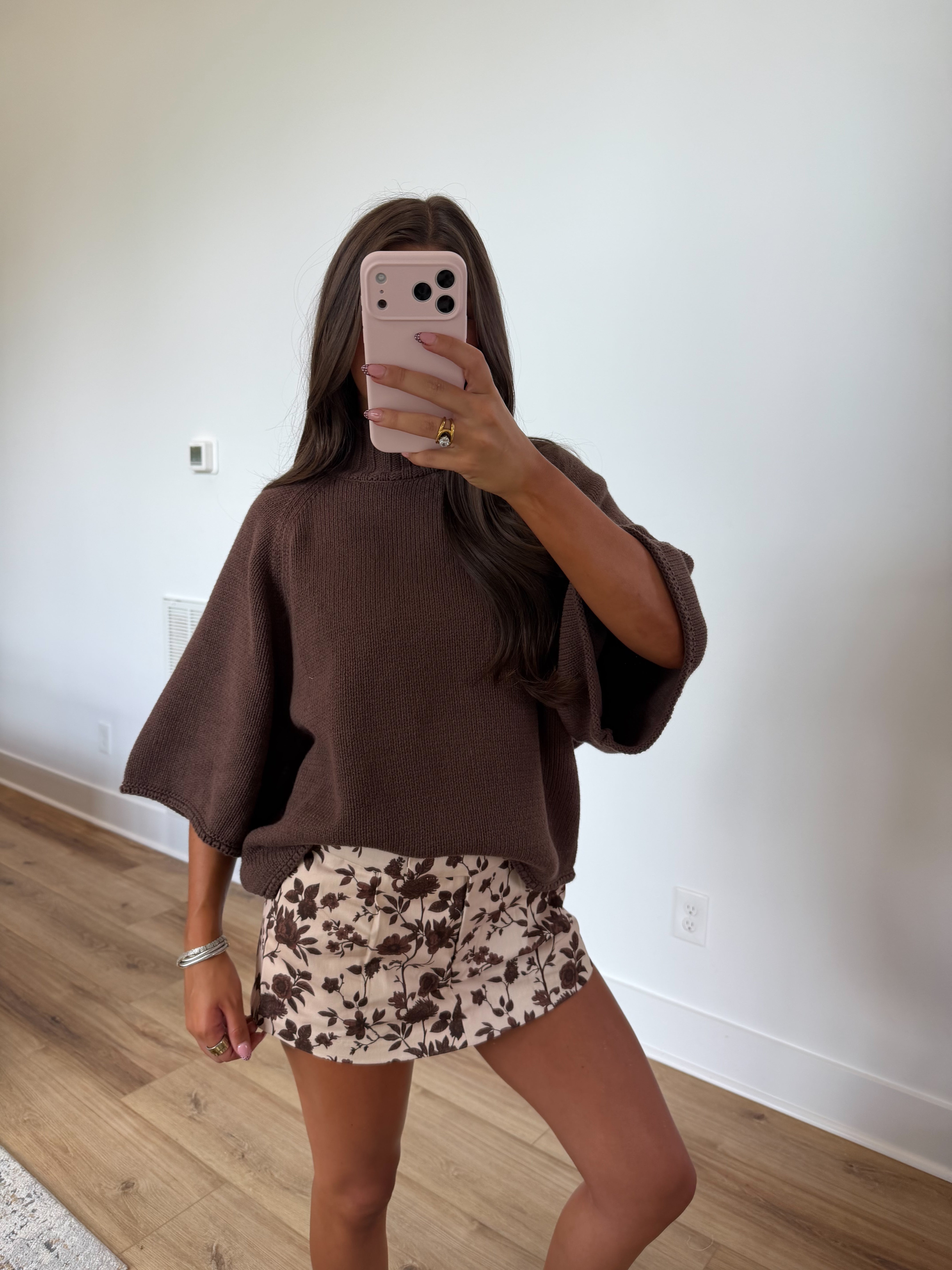 Cozy Chapter Sweater (Brown)