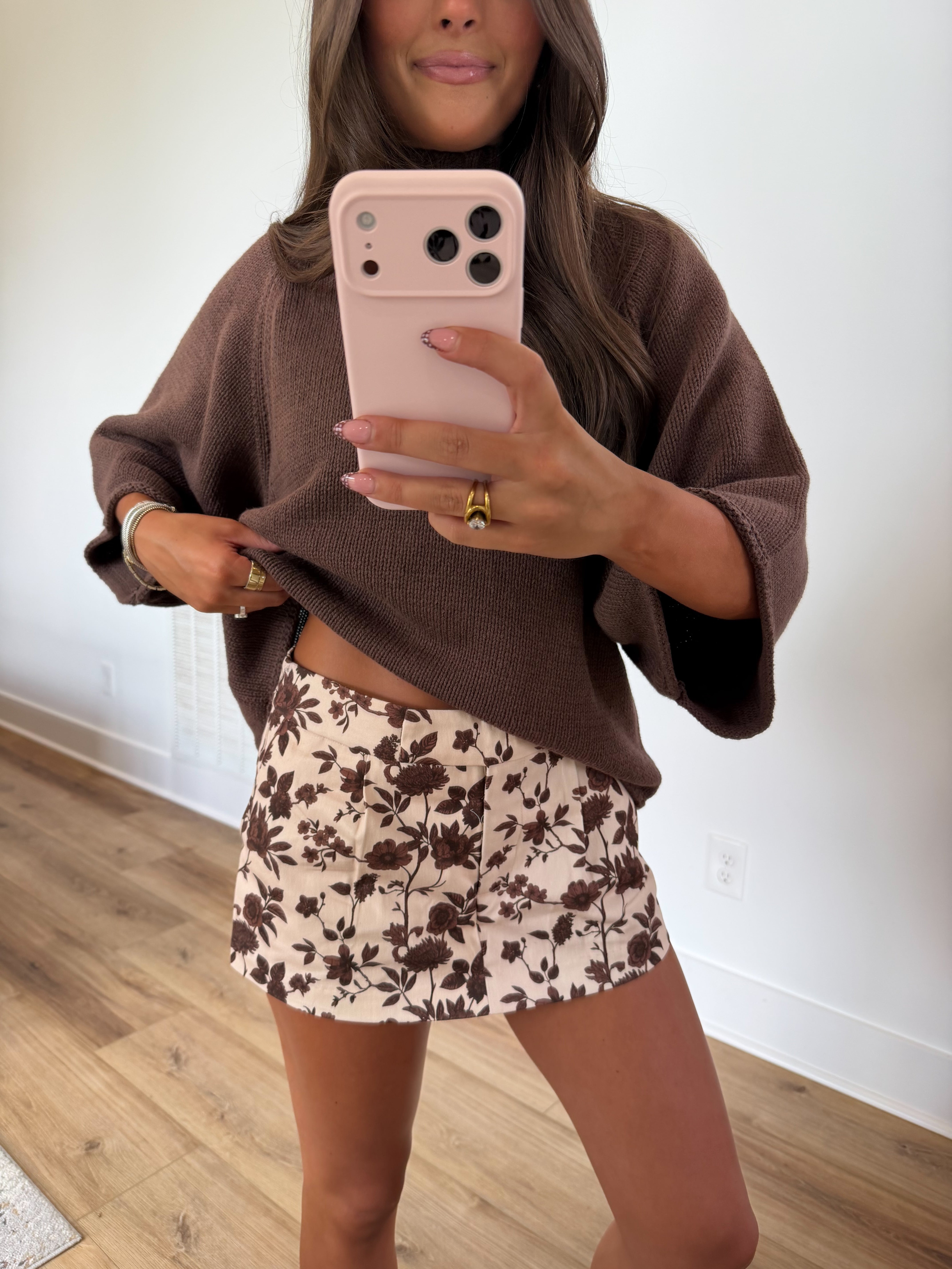 Fall Florals Skort 