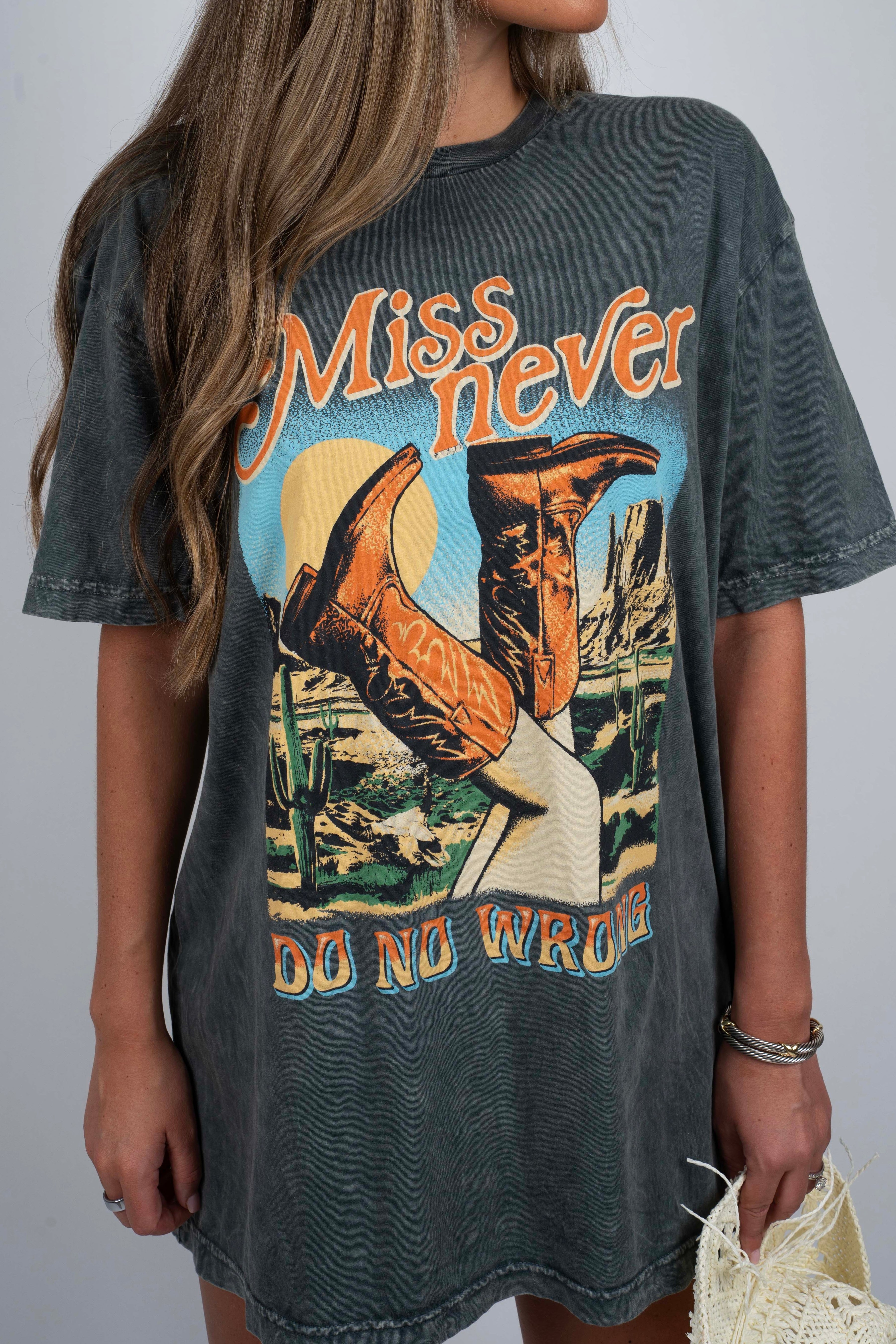 Miss Never Do Wrong Graphic Tee
