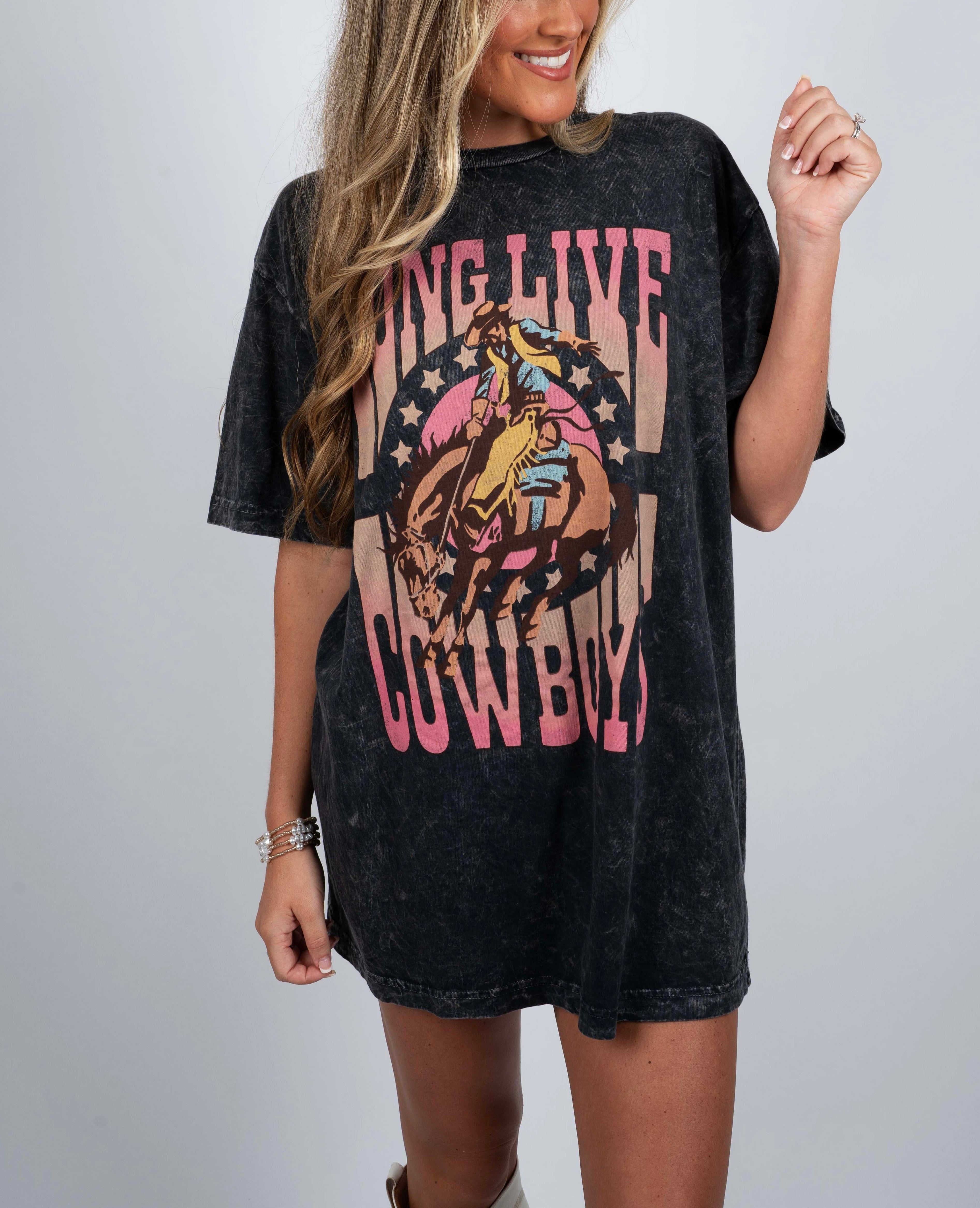 Long Live Cowboys Graphic Tee