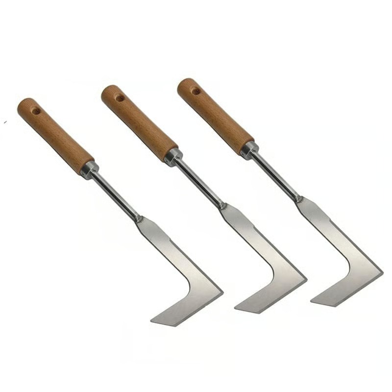 L-Shaped Stainless Steel Crevice Weeding Tool