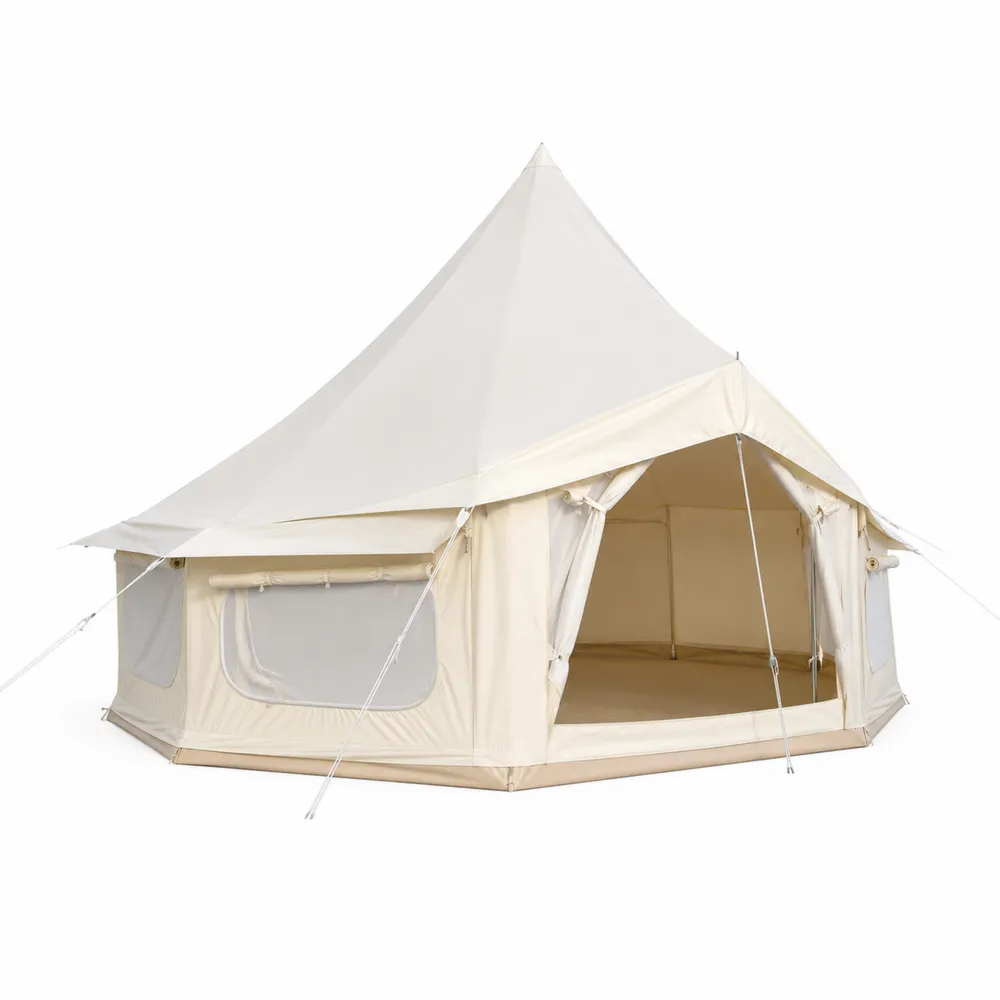 Tenda a campana in tessuto di cotone 400 cm-Zenhouseeu