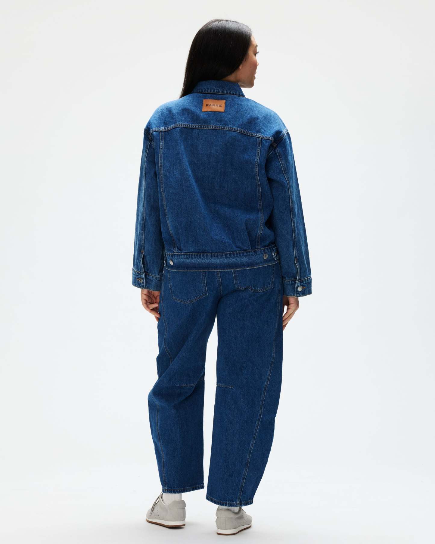 Oversized Denim Jacket - Medium Wash