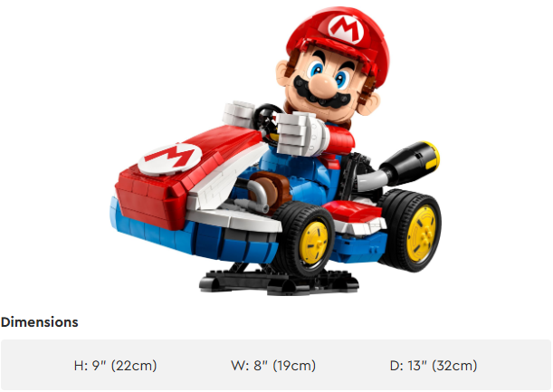 Mario Kart Build-and-Display Model