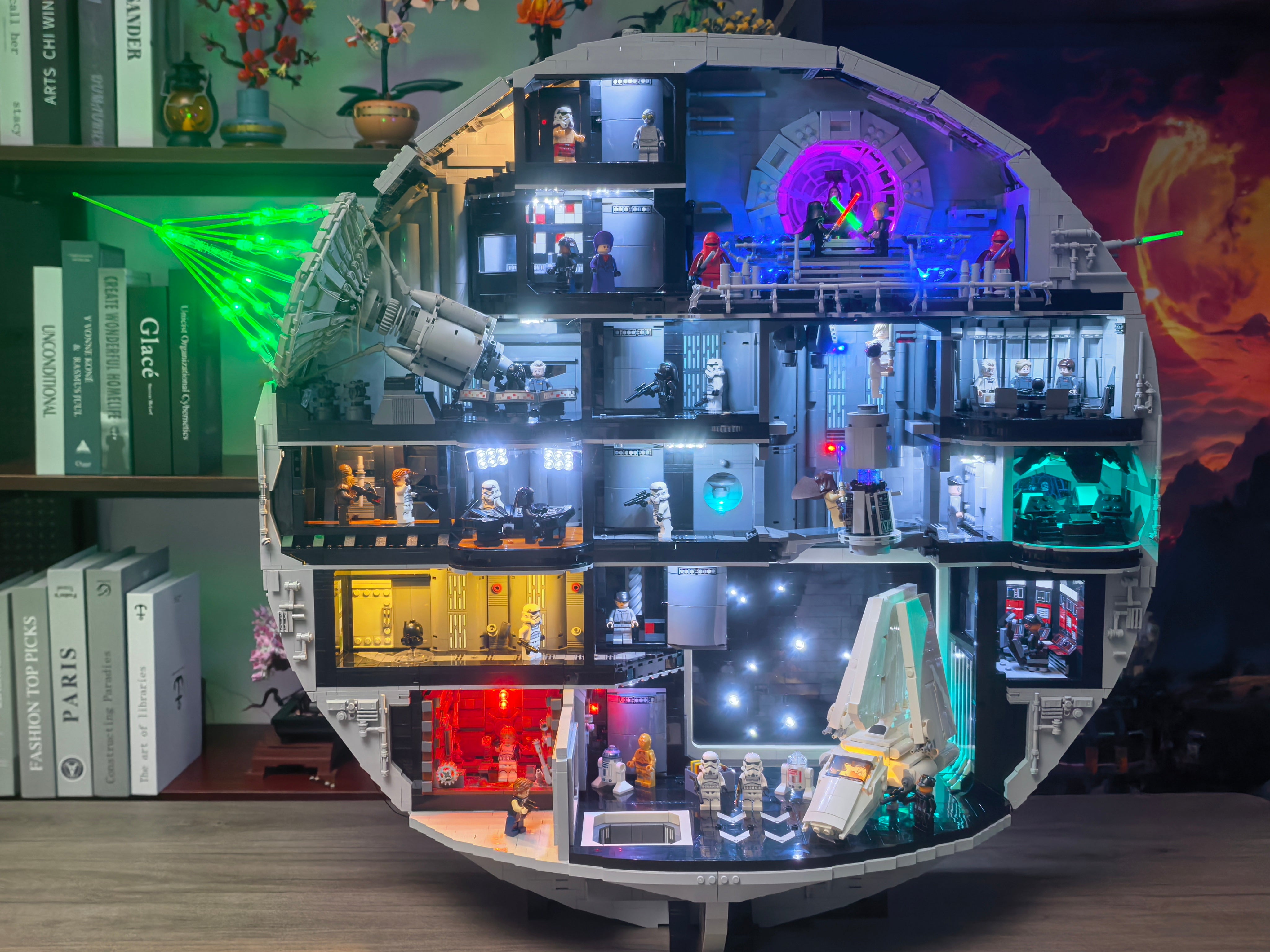 Death Star Lighting Detail