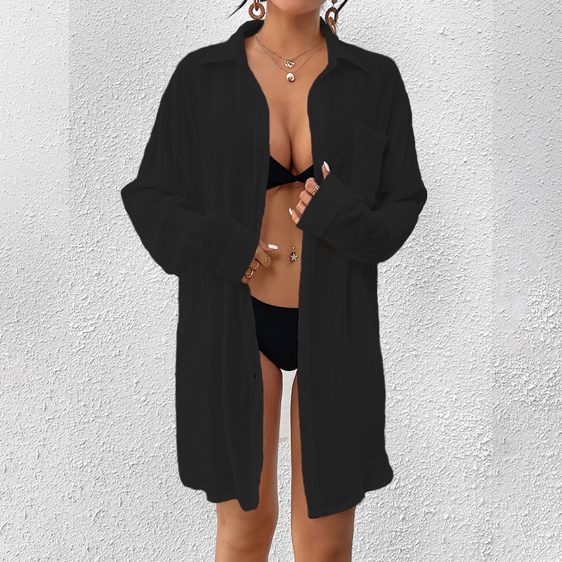 Women's Button Long Sleeve Lapel Shirt(BUY 2 FREE SHIPPING)
