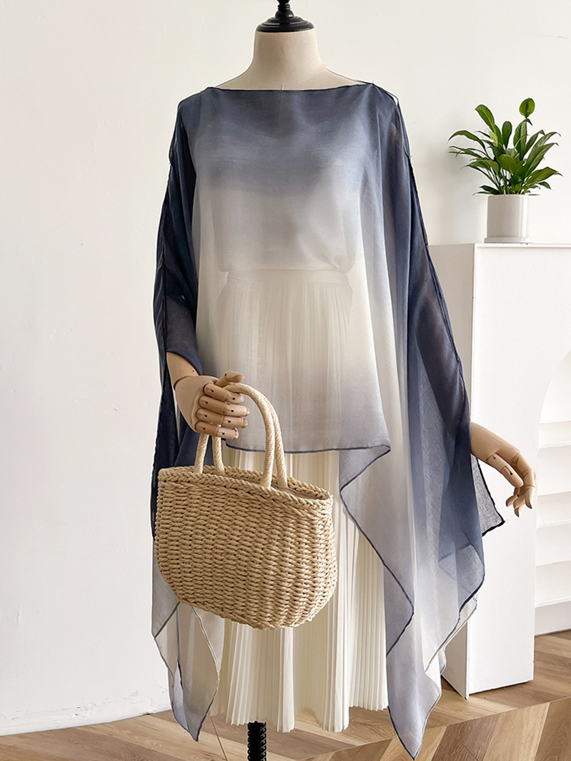 Elegant sunscreen gradient color thin shawl(BUY 2 FREE SHIPPING)