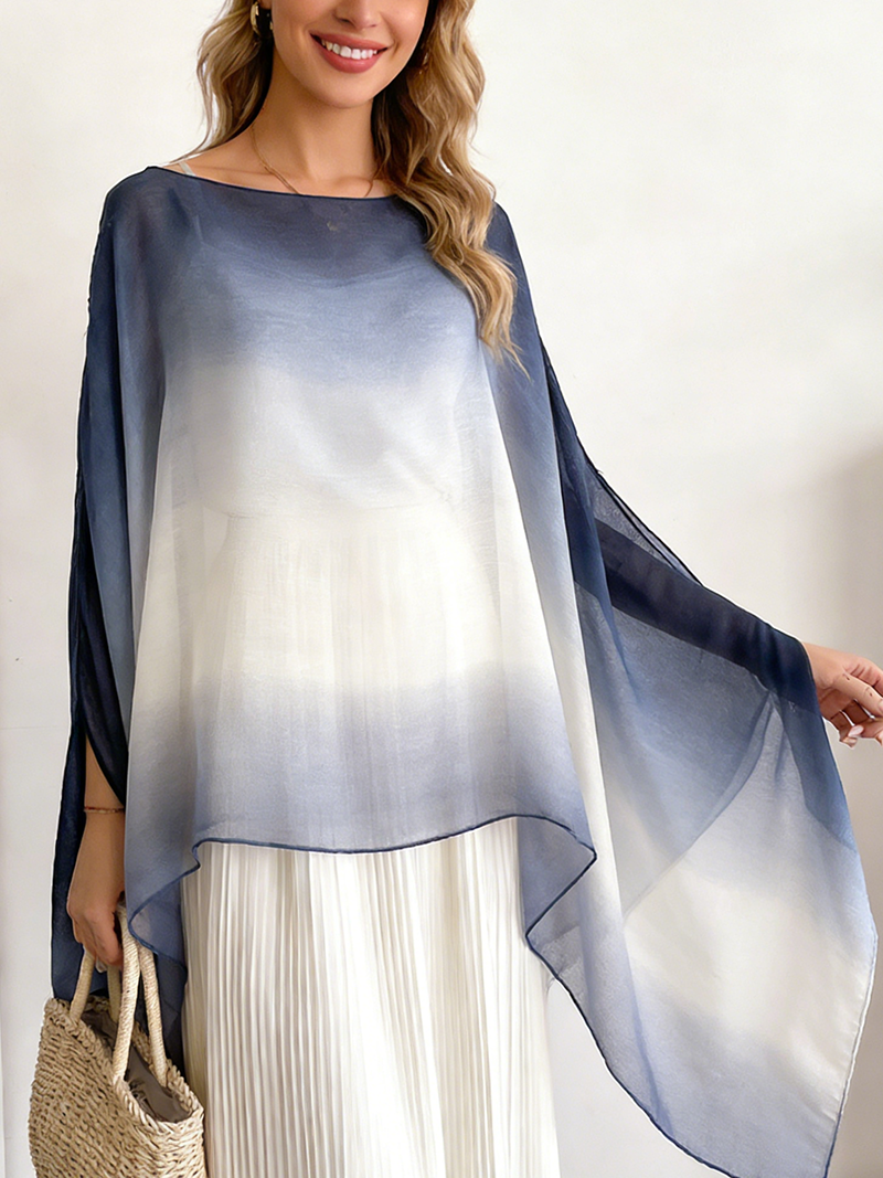 Elegant sunscreen gradient color thin shawl(BUY 2 FREE SHIPPING)