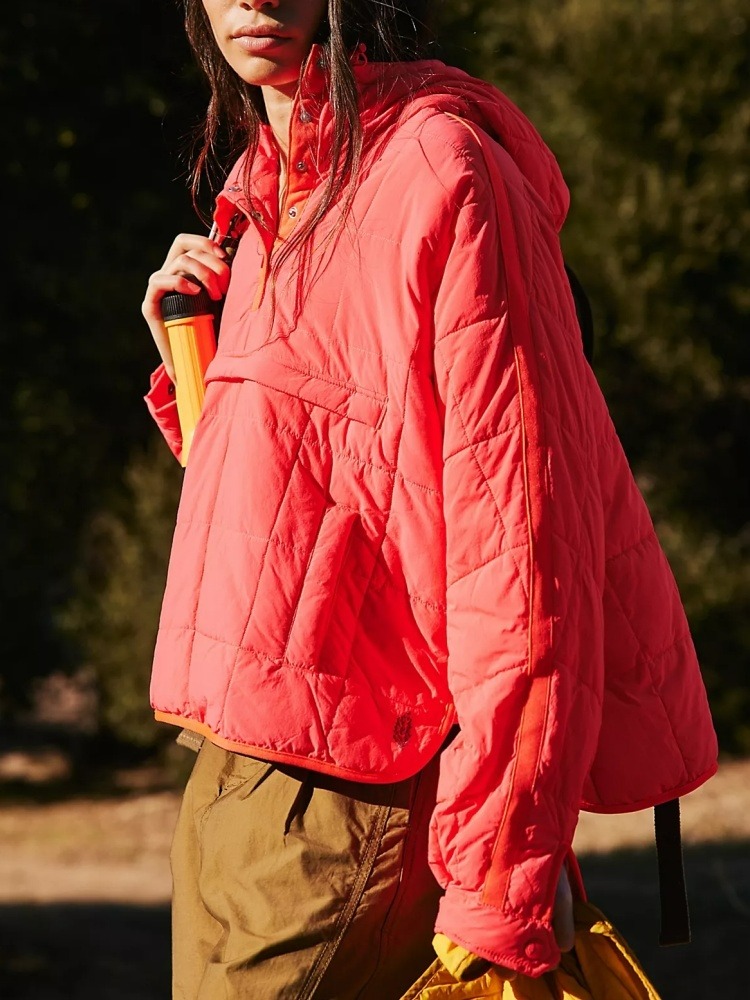 Packable Pullover Puffer Jacket