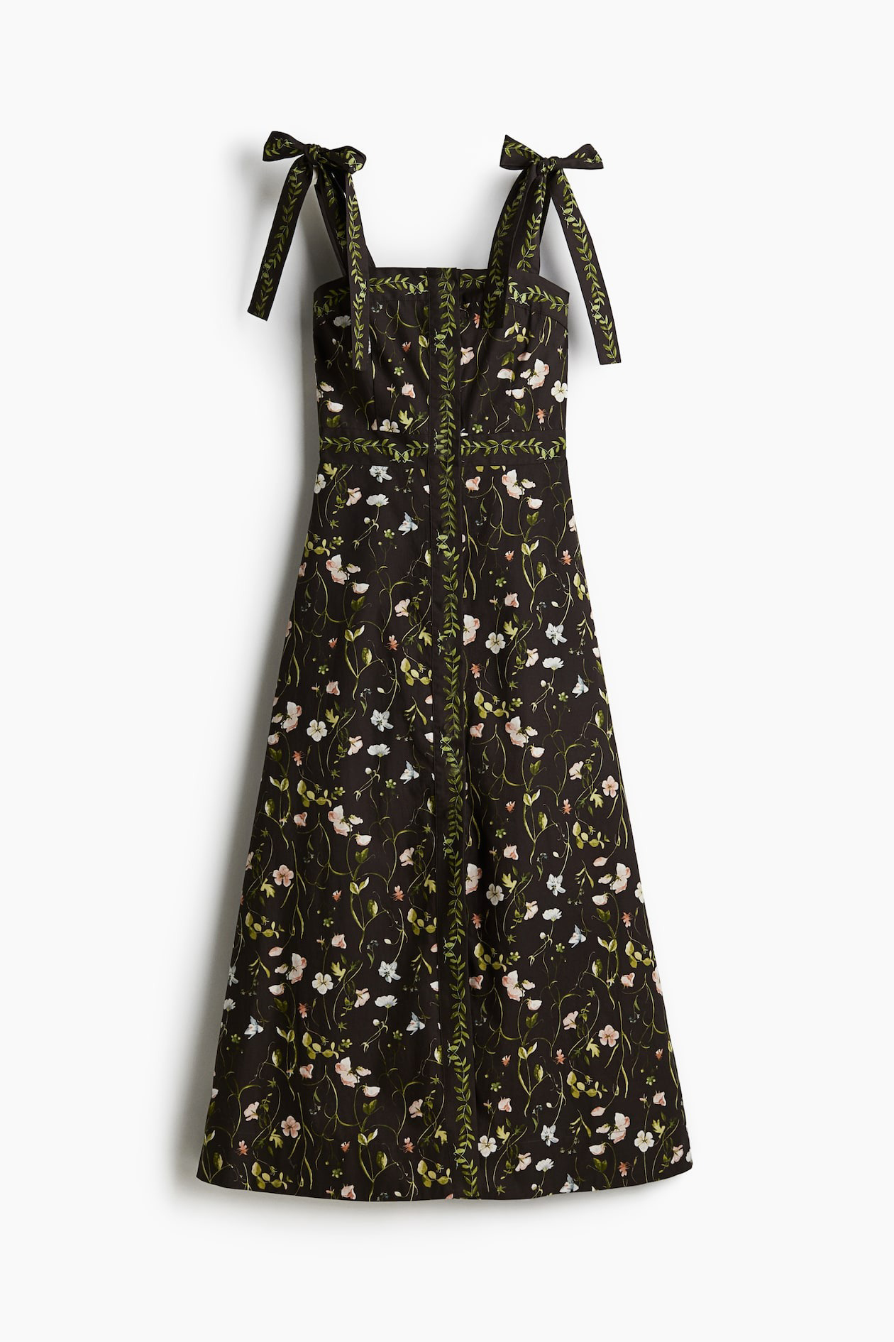 🔥HOT SALE🔥Lace-up floral dress（BUY 2 FREE SHIPPING)
