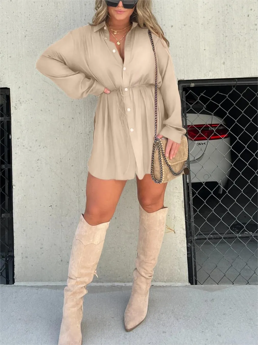 🔥🔥🔥🔥Satin Covered Nights Romper Set (Buy 2 Free Shipping)