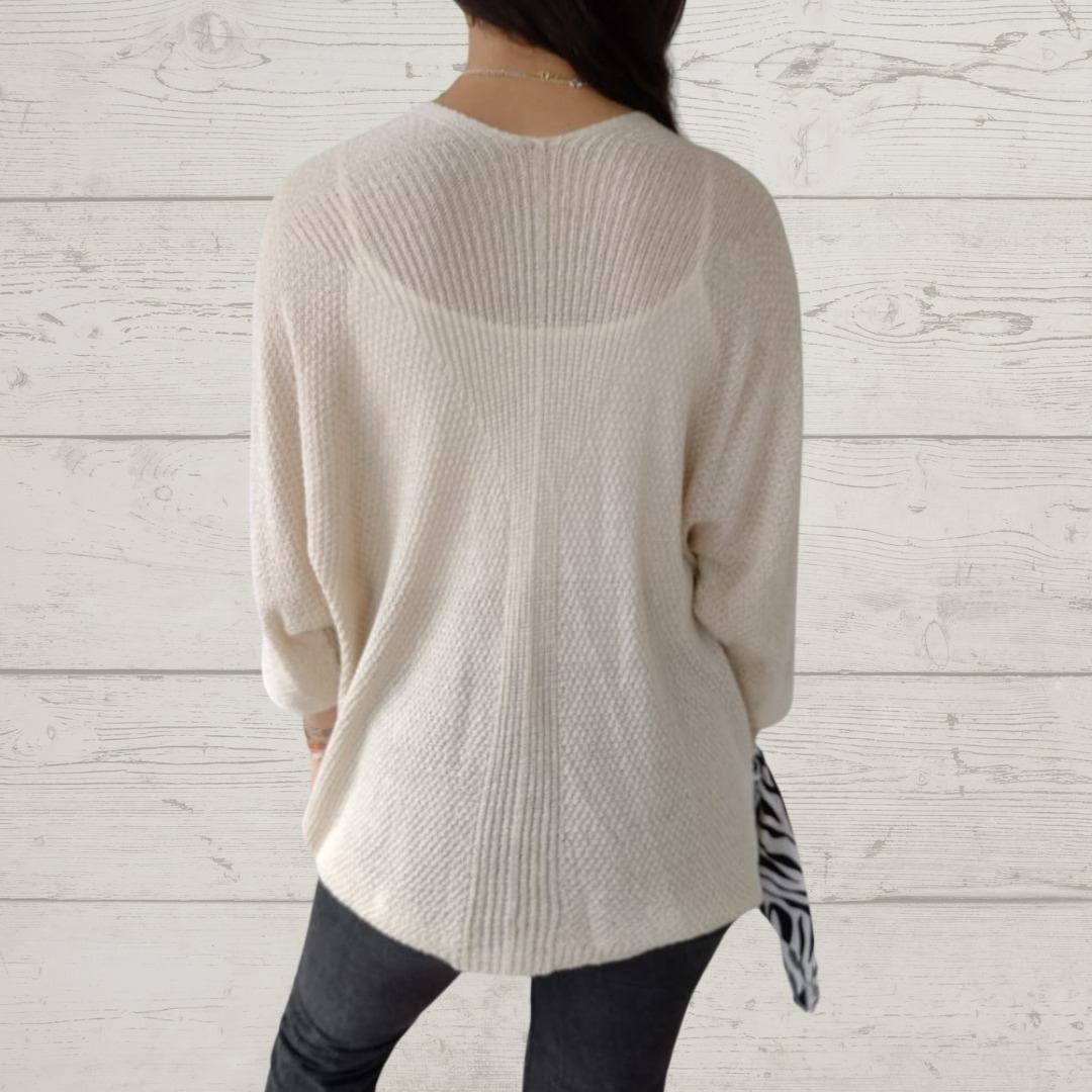 ✨Hot Sale✨Thread 3/4 Sleeve with Pockets Cardigan