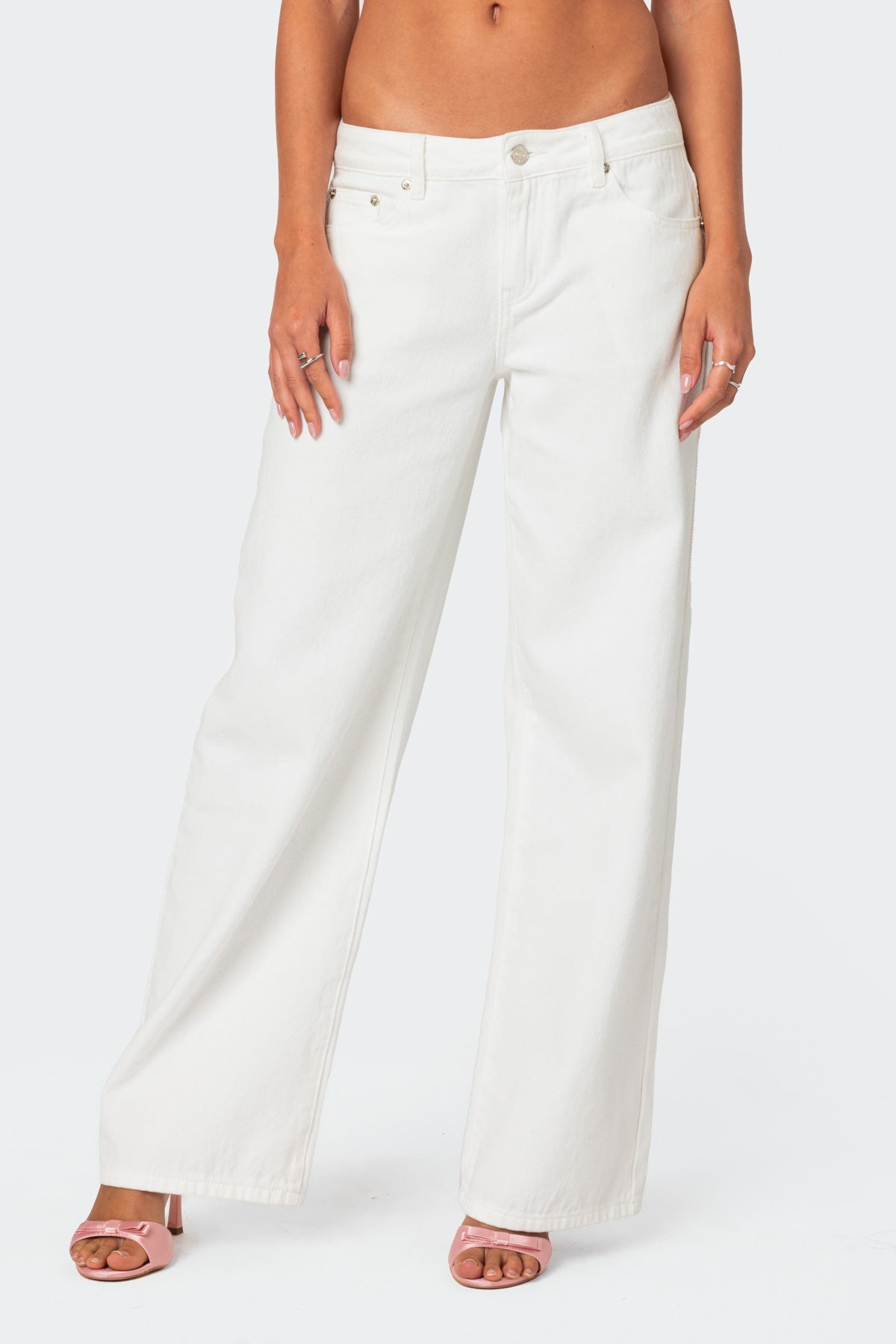 🔥HOT SALE🔥Bow Pocket Relaxed Jeans(BUY 2 FREE SHIPPING)