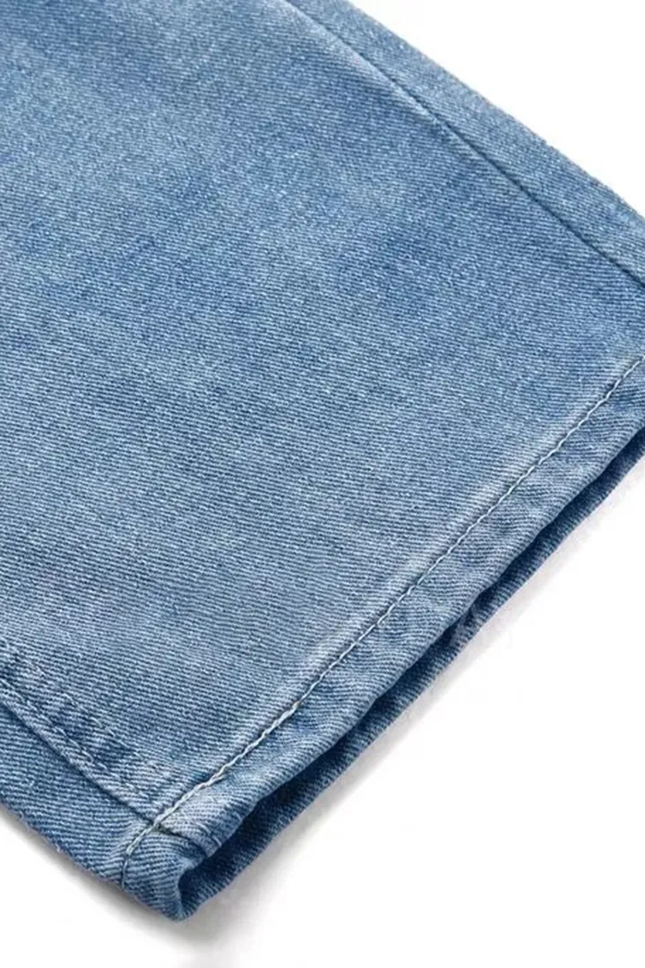 Midiross Ripped Button Up Low Waist Jeans