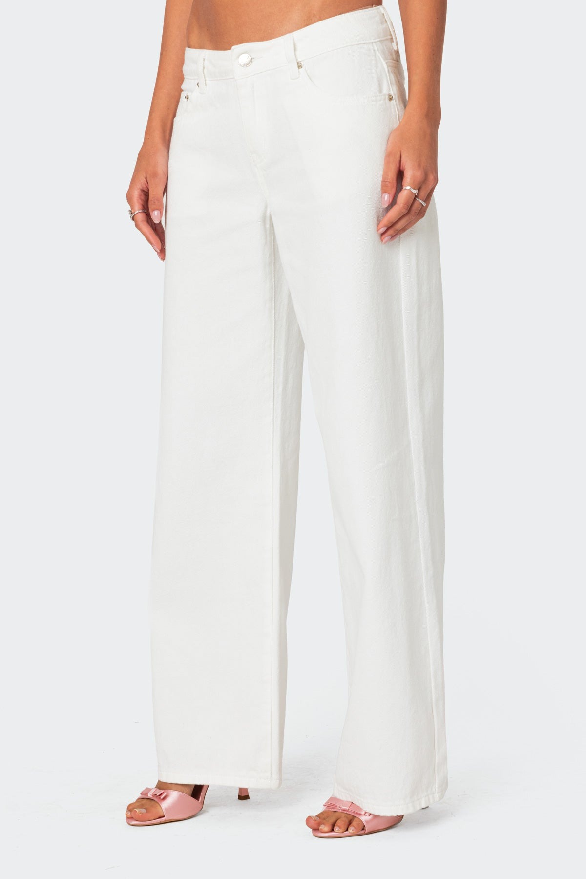 🔥HOT SALE🔥Bow Pocket Relaxed Jeans(BUY 2 FREE SHIPPING)
