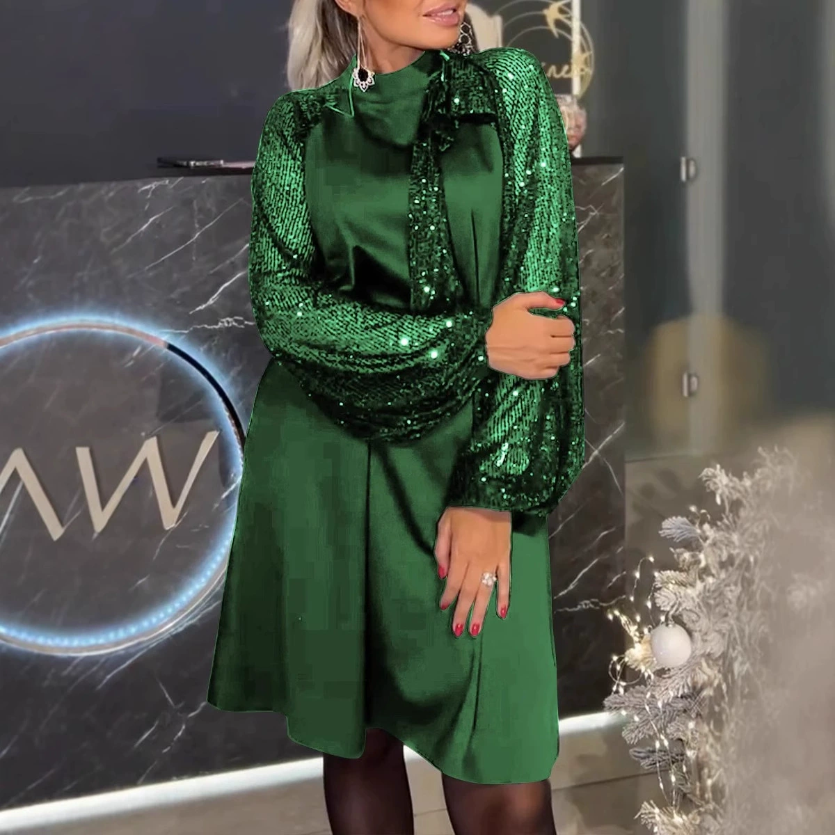 A-Line Sparkling Dress(BUY 2 FREE SHIPPING)