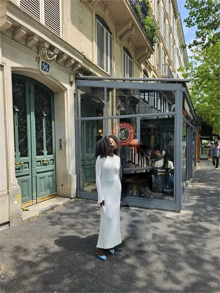 V-Neck Sleeved Knit Midi Dress(Buy 2 Free Shipping)