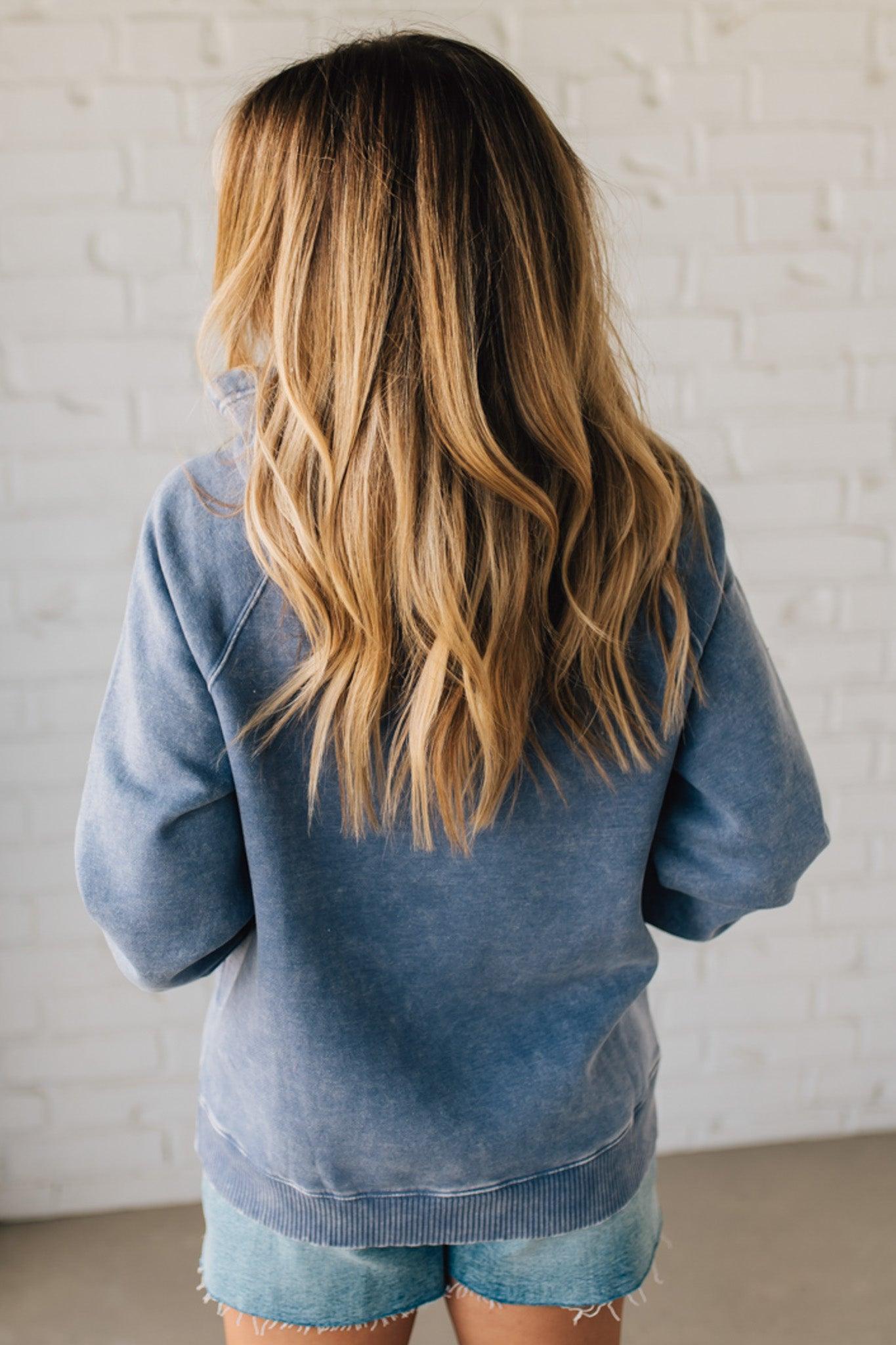Acid Washed Fleece Hoodie（BUY 2 FREE SHIPPING)