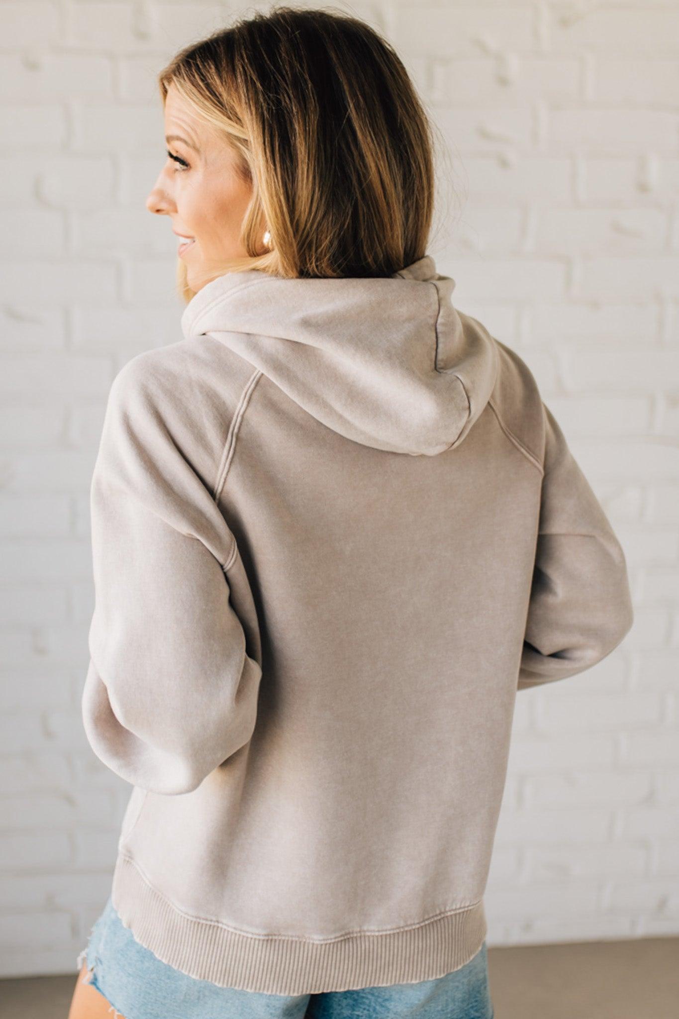 Acid Washed Fleece Hoodie（BUY 2 FREE SHIPPING)