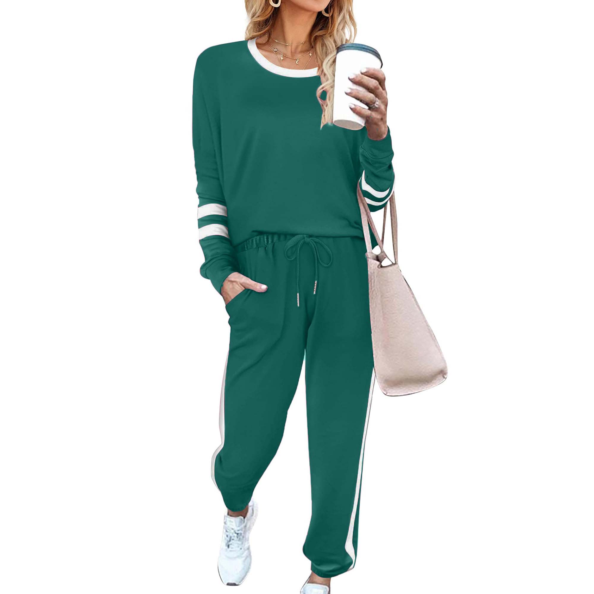 Women's 2 Piece Drawstring Cozy Set (Buy 2 Free Shipping)