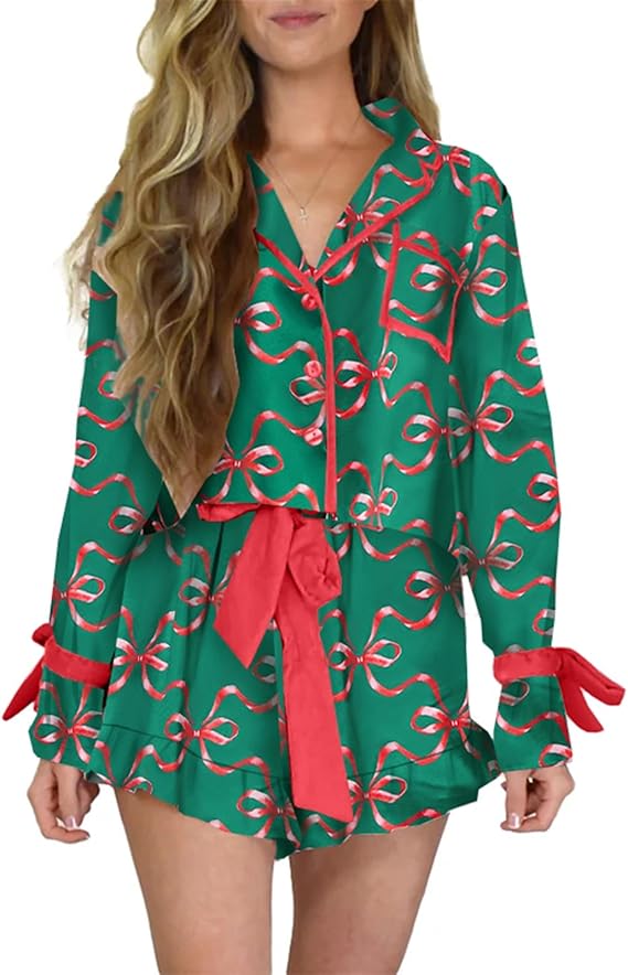 Women's Printed Two-Piece Pajama Set(BUY 2 FREE SHIPPING)