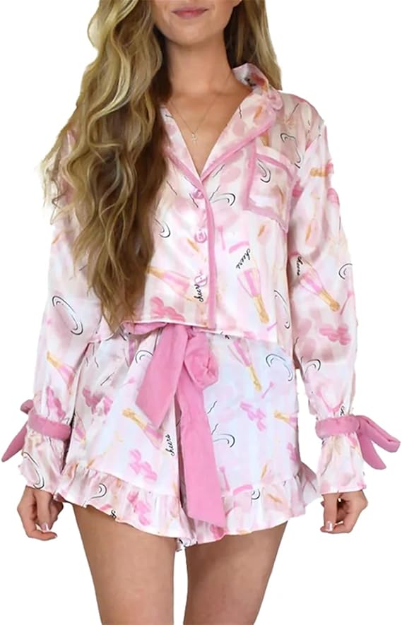 Women's Printed Two-Piece Pajama Set(BUY 2 FREE SHIPPING)