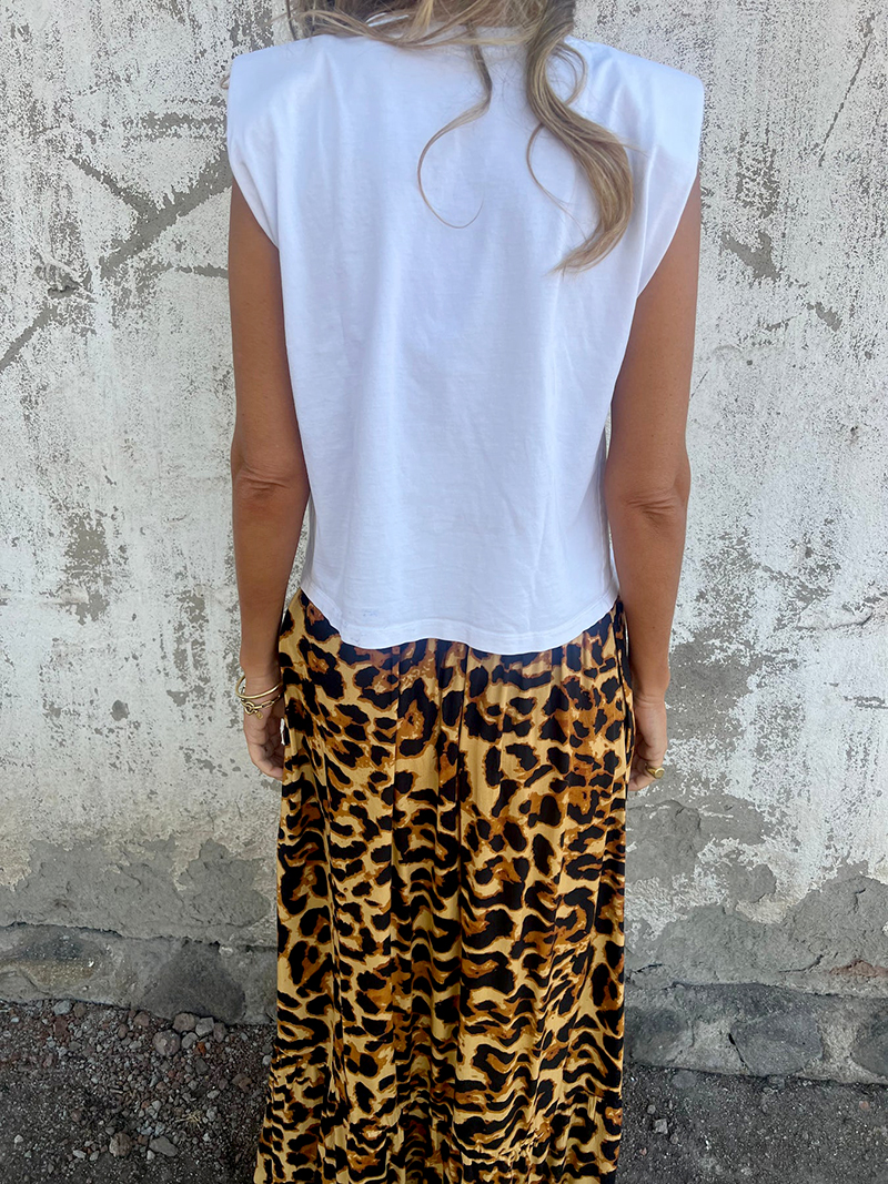 Women's Leopard Layered Strappy Dress (Buy 2 Free Shipping)