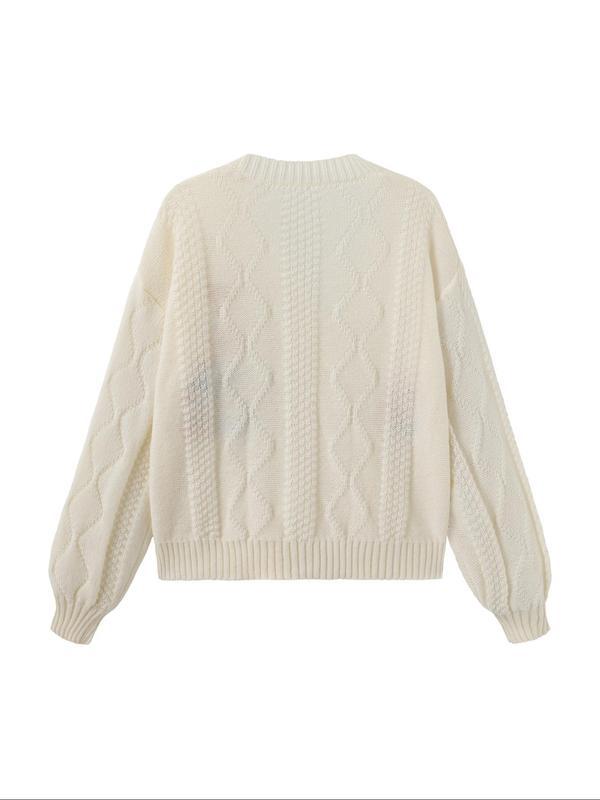 Embroidered Floral Knit Cardigan