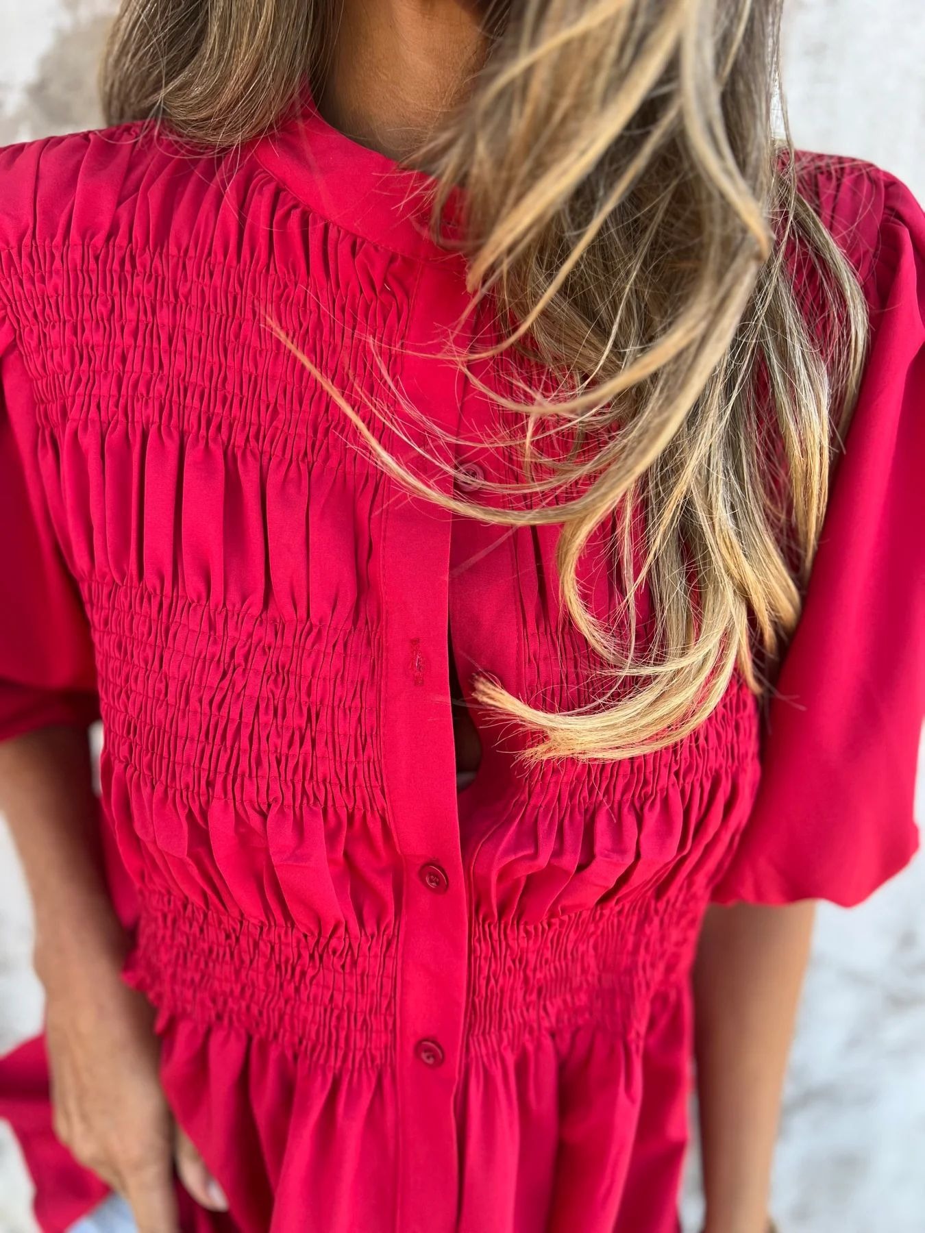🔥HOT SALE🔥Ladies Summer Pleated Shirt