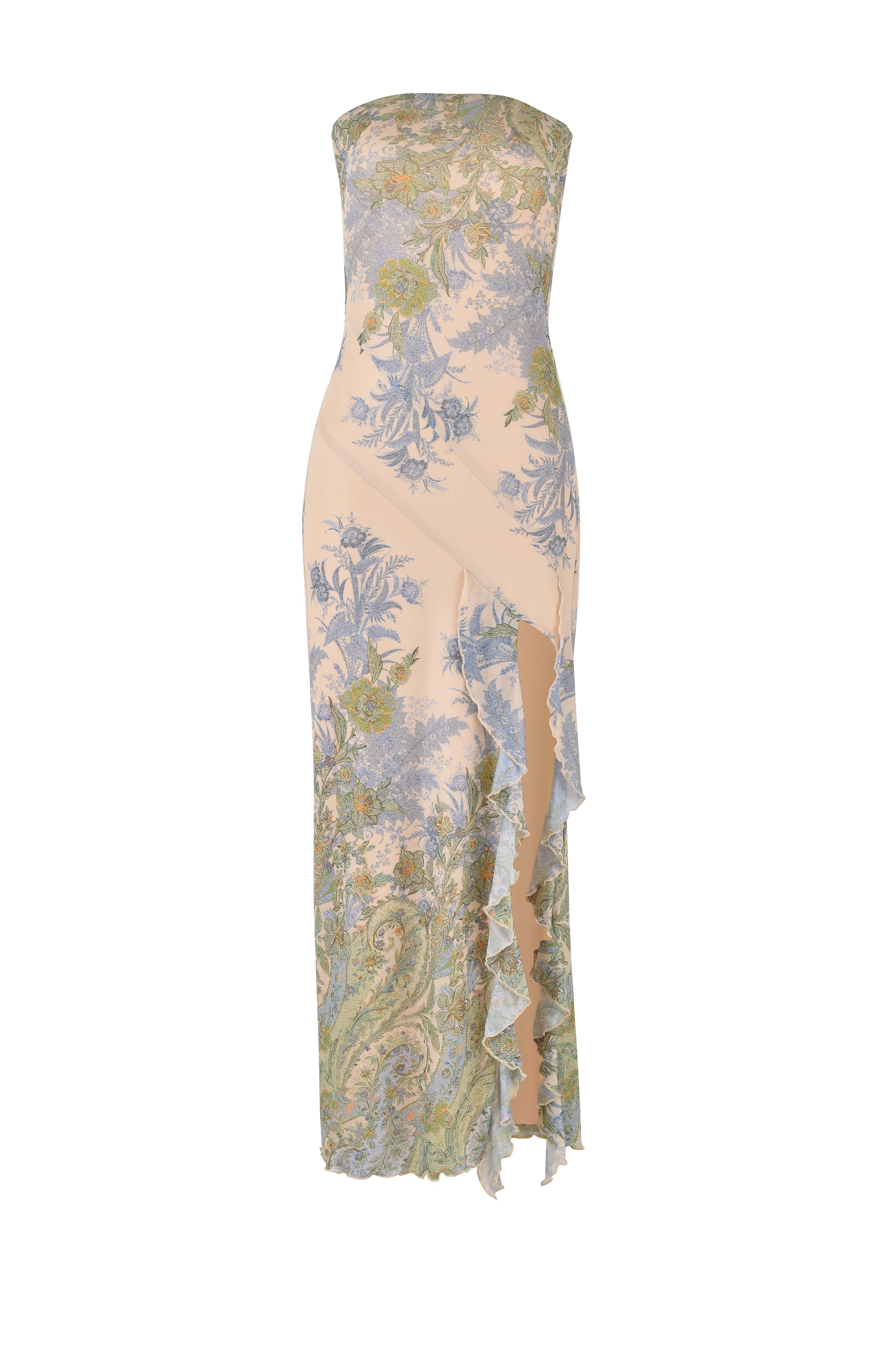 🔥🔥🔥🔥Mesh bandeau maxi dress