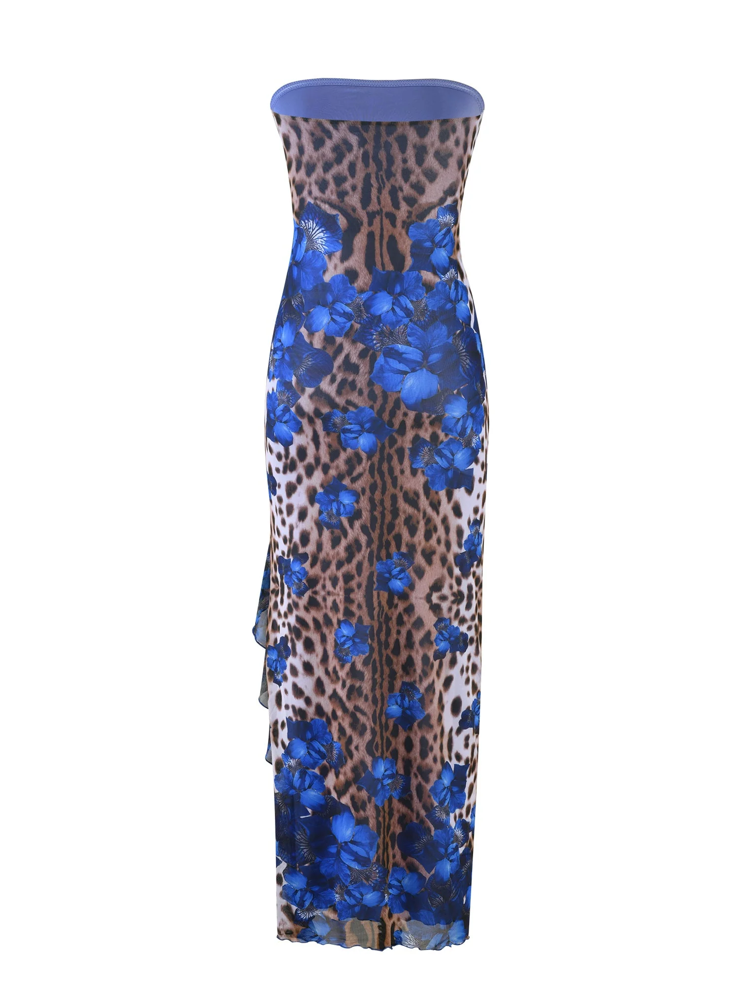 🔥🔥🔥🔥Mesh bandeau maxi dress