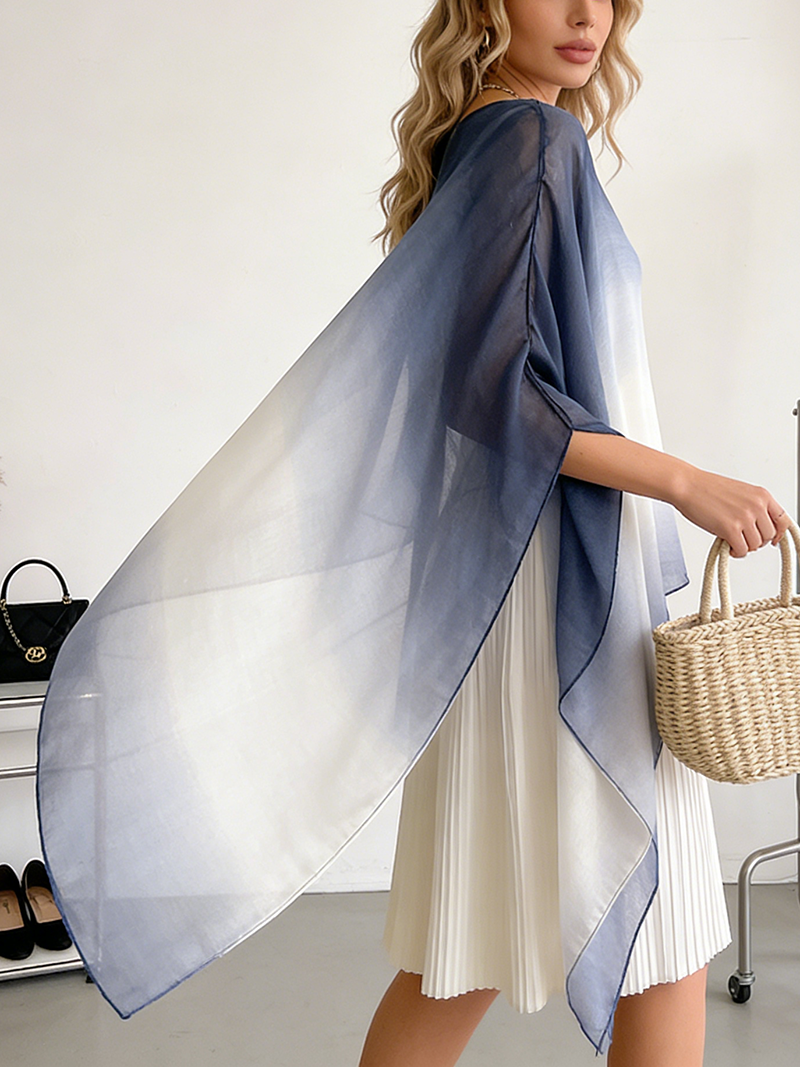 Elegant sunscreen gradient color thin shawl(BUY 2 FREE SHIPPING)