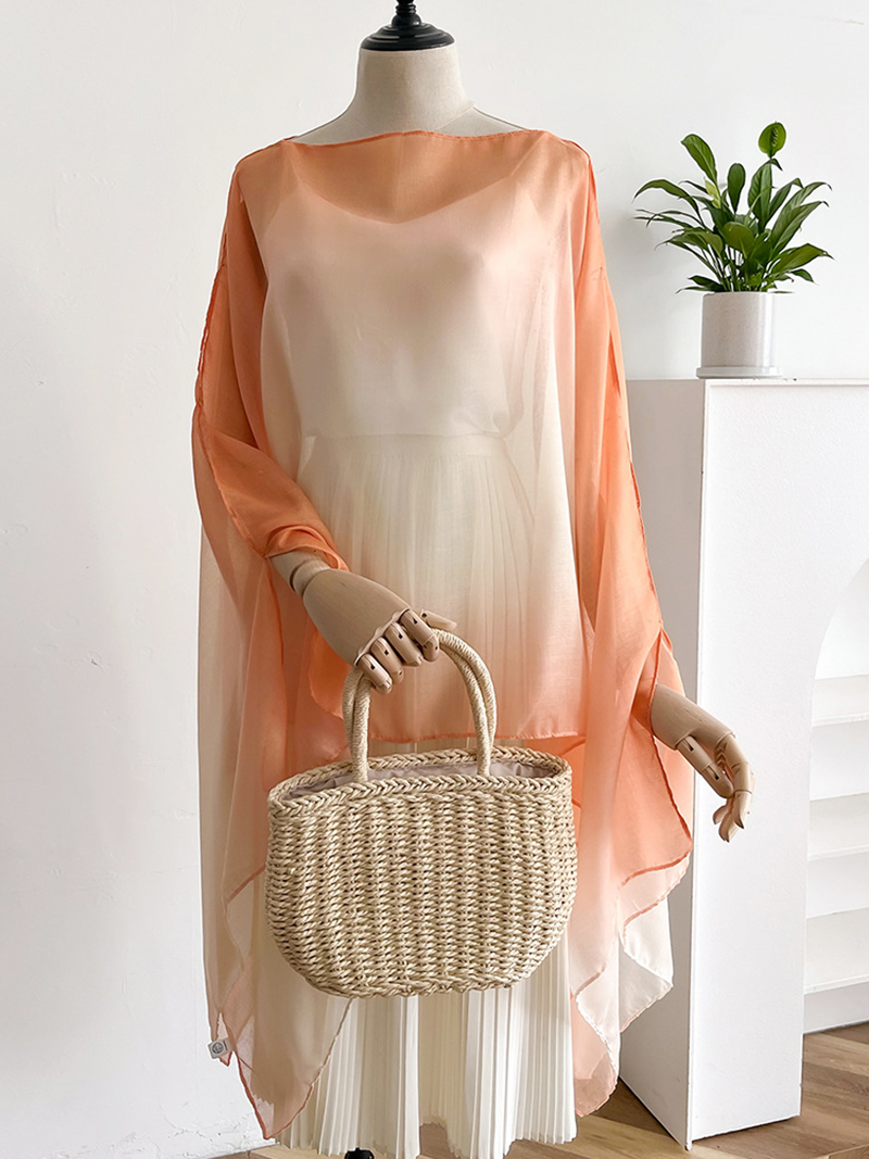 Elegant sunscreen gradient color thin shawl(BUY 2 FREE SHIPPING)