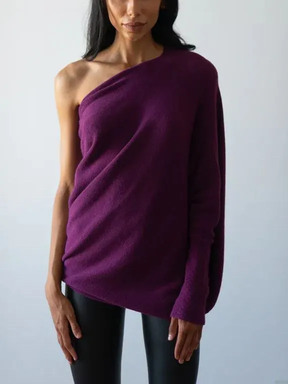🔥🔥🔥🔥2024 Asymmetric Draped Jumper (Buy 2 Free Shipping)