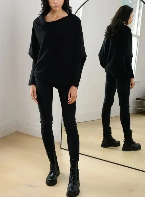 🔥🔥🔥🔥2024 Asymmetric Draped Jumper (Buy 2 Free Shipping)