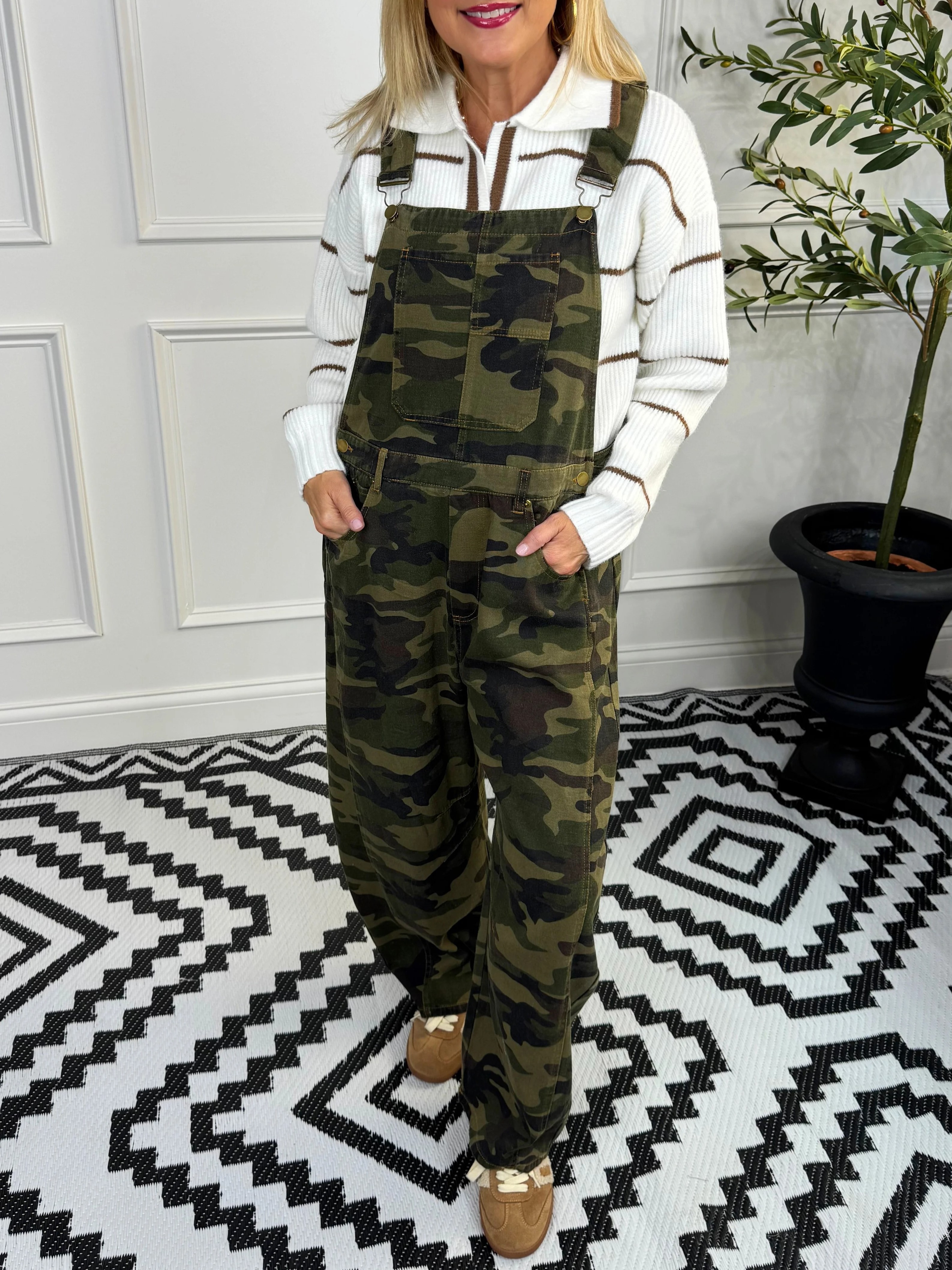 Women's Camo Overalls (Buy 2 Free Shipping)