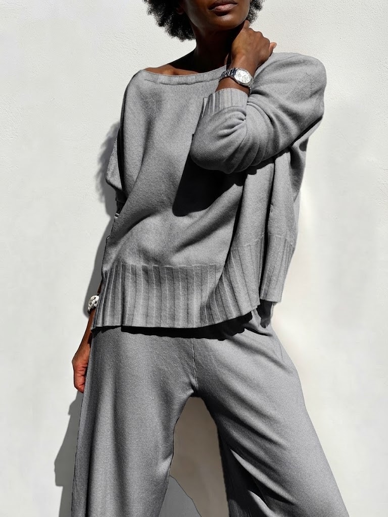 ⏰ LAST DAY SAVE 49% 💥Hot Sale Soft Cashmere Casual Sweater Suit