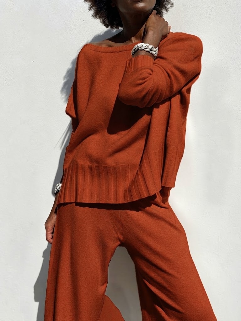 ⏰ LAST DAY SAVE 49% 💥Hot Sale Soft Cashmere Casual Sweater Suit