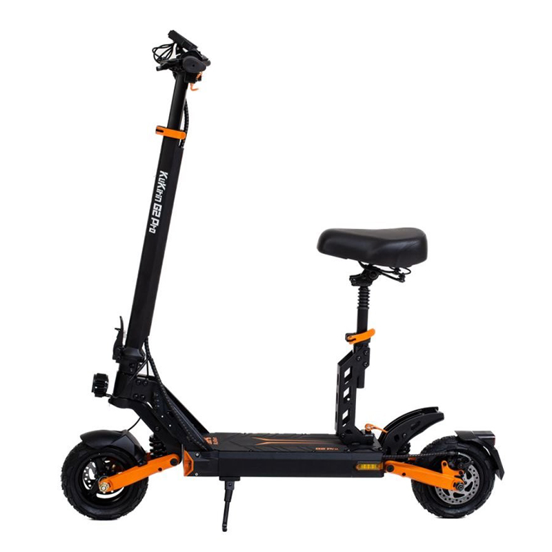 KuKirin G2 Pro Elektroroller mit Sitz für komfortables Pendeln | 600 W Leistung, 55 km Reichweite, faltbar