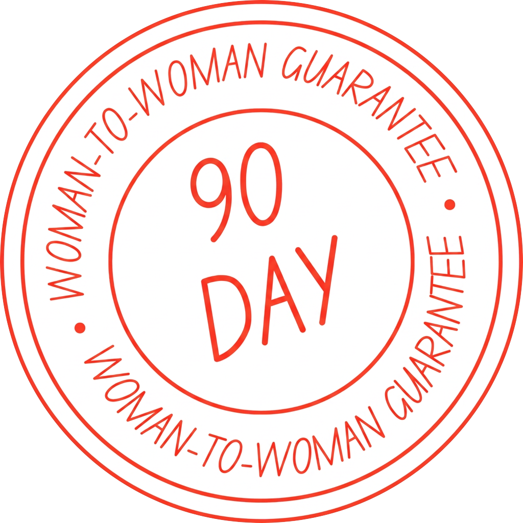30 Day Woman to Woman Satisfaction Promise