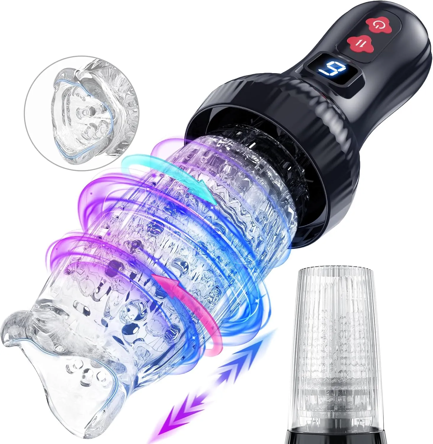 🔥🔥2024 latest hot style low price 💥-Automatic Hands-Free Rotary Cup Thruster