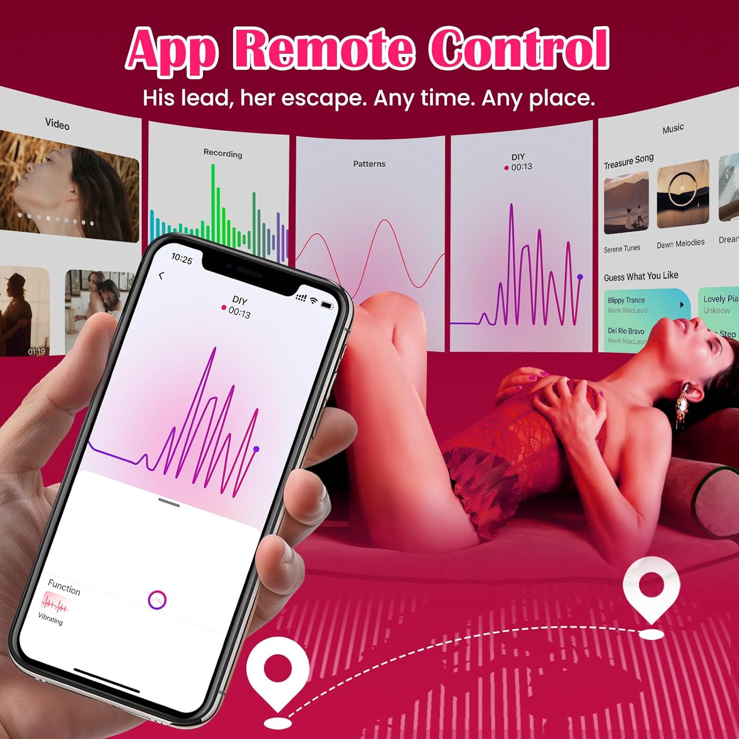 💦Extreme Pleasure – App-Controlled Couples Vibrator 😈 Ride, Grind & Tease 🍑