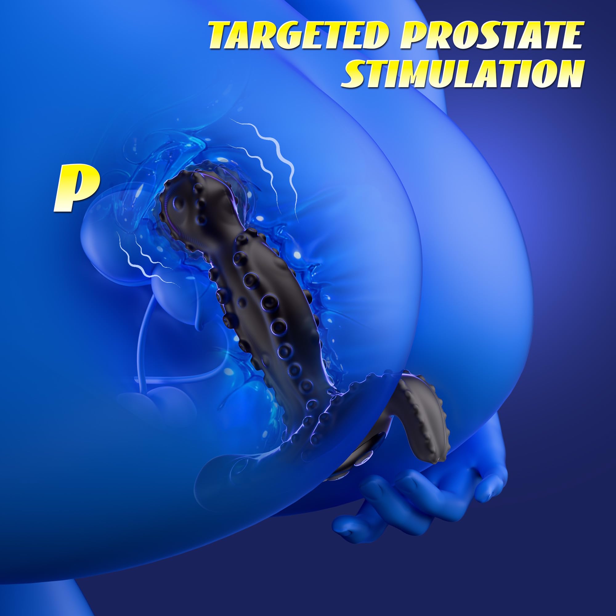 360° Rotating Octopus Prostate Massager