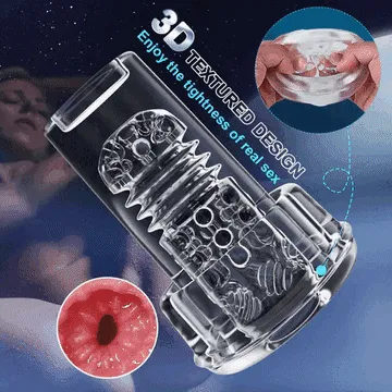 💥🚀2 in 1 Elektrischer Männlicher Masturbator Penis Pump: Dein Weg zur Höchsten Lust💖