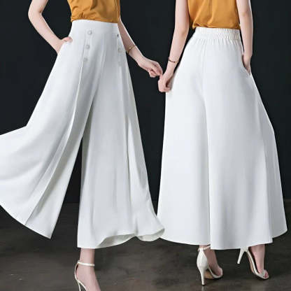 Valcero Elegant Wide-Leg Pants - Instantly flatters your figure