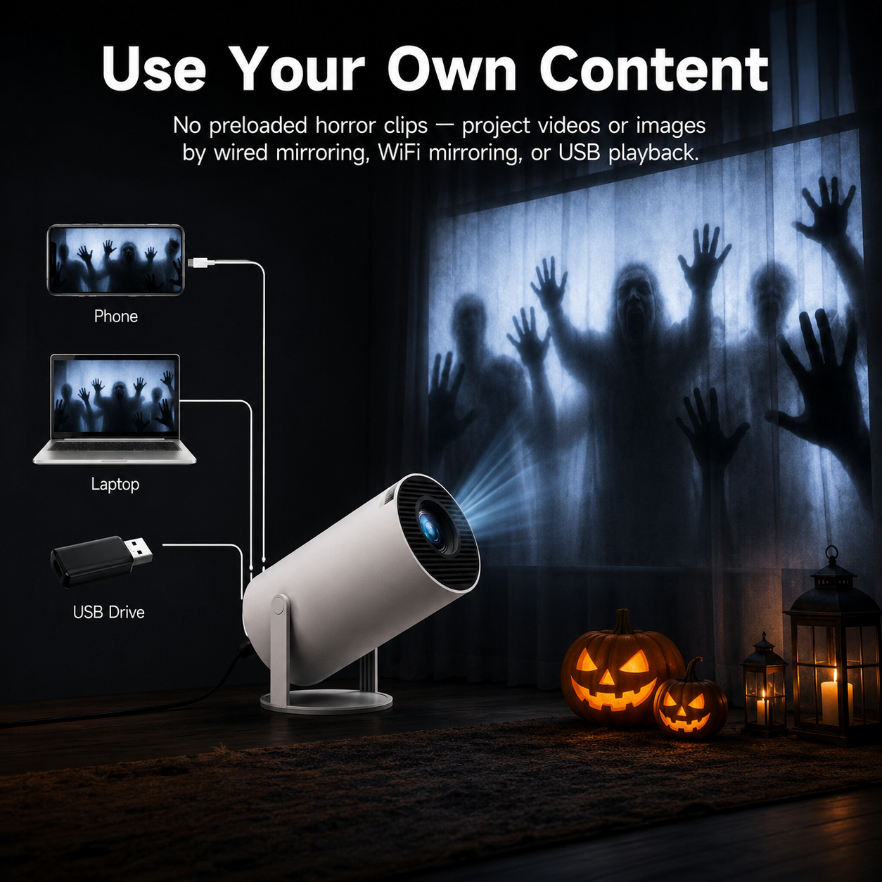 Scary Halloween Projector